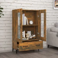 Kaappi 5 70x31x115 cm tekninen puu tammi