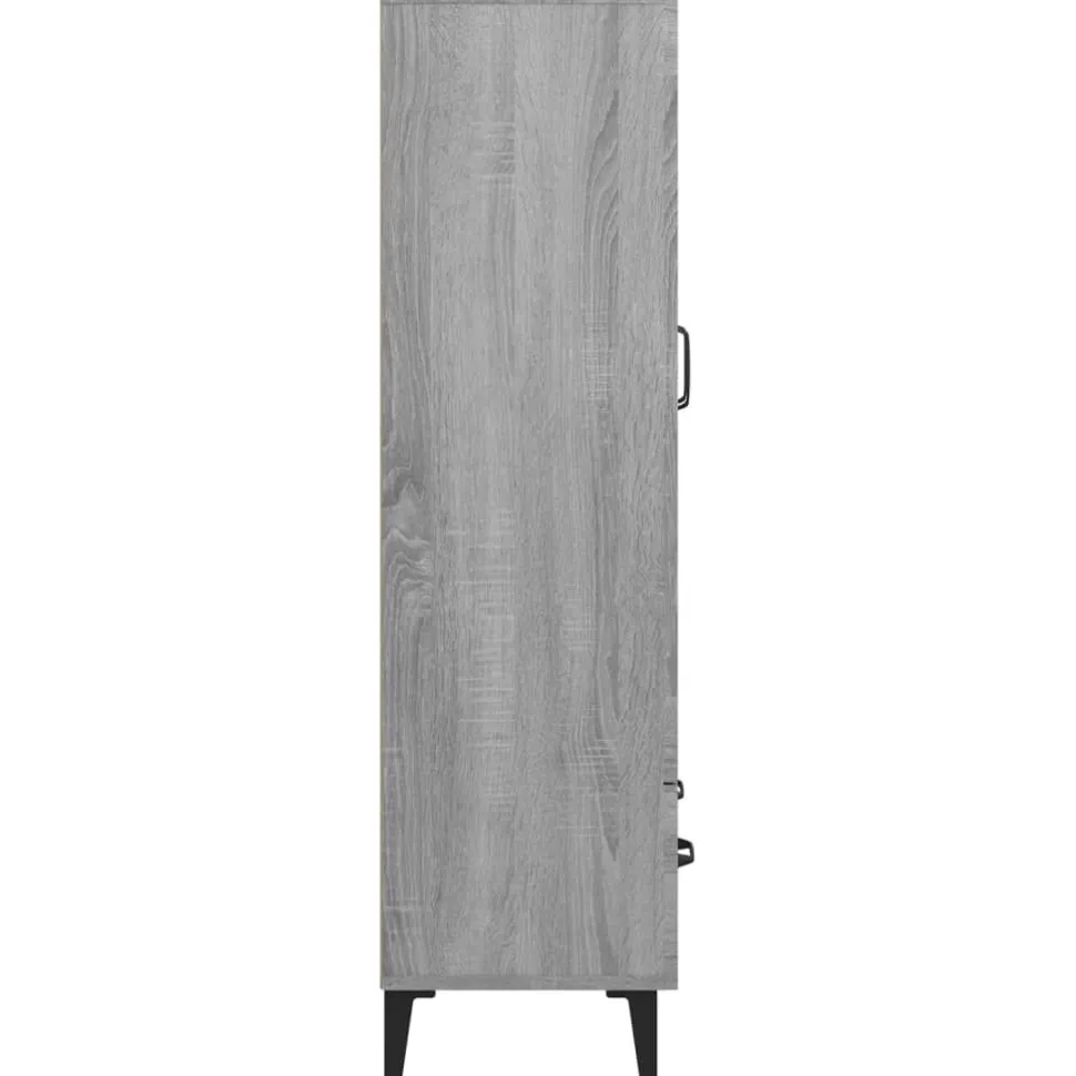 Kaappi 5 70x31x115 cm tekninen puu tammi