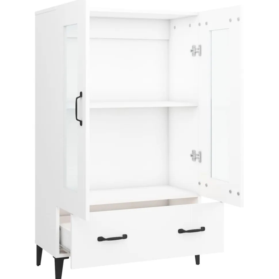 Kaappi 5 70x31x115 cm tekninen puu tammi