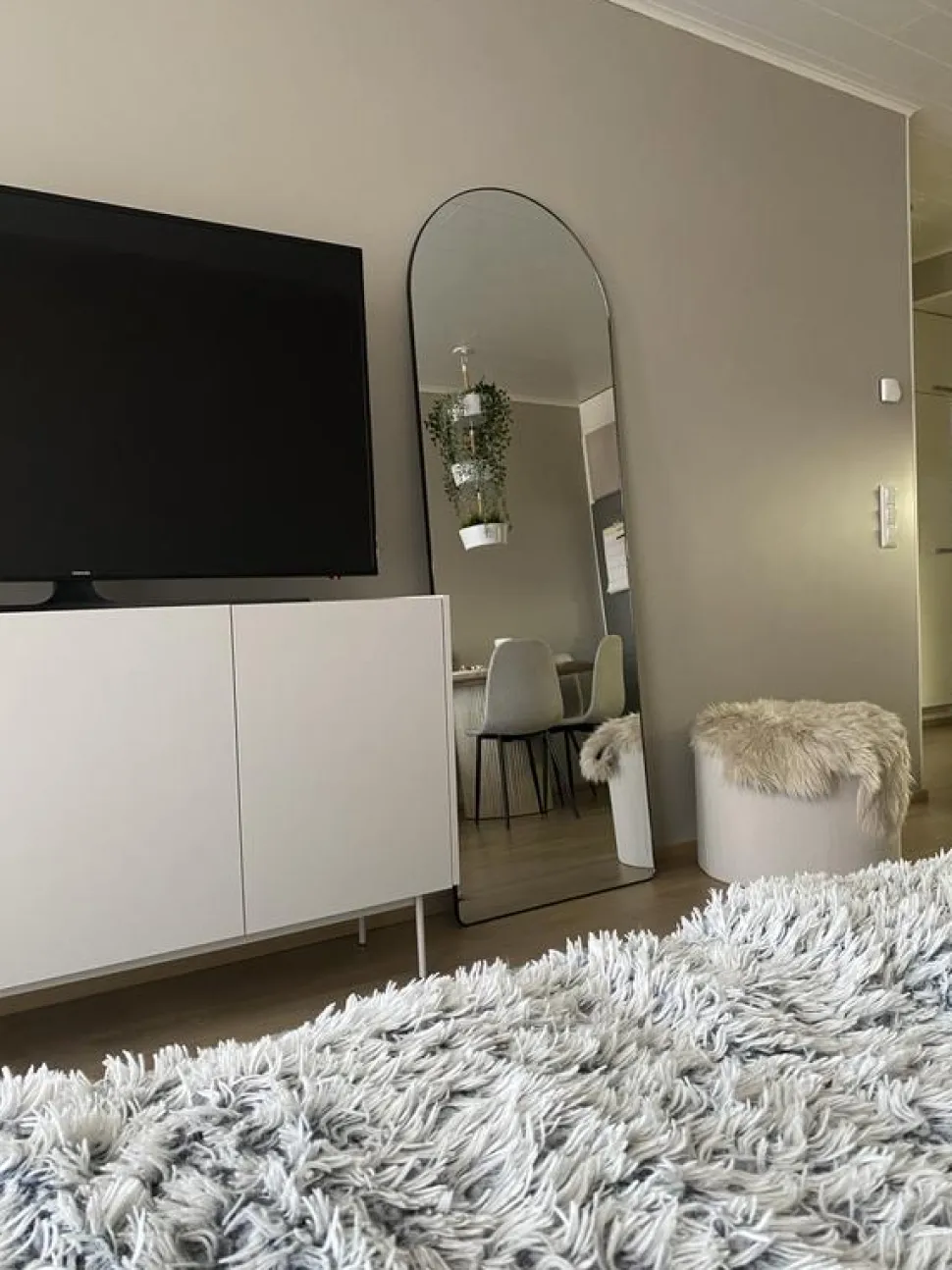 Kaaripeili Venture Home Sarasota 66x193cm, musta