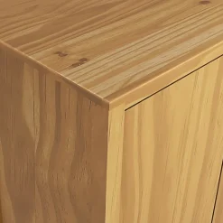 Kaksiovinen vaatekaappi hill range 89cm täysi mänty