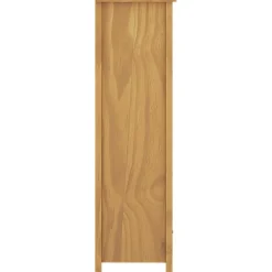 Kaksiovinen vaatekaappi hill range 89cm täysi mänty