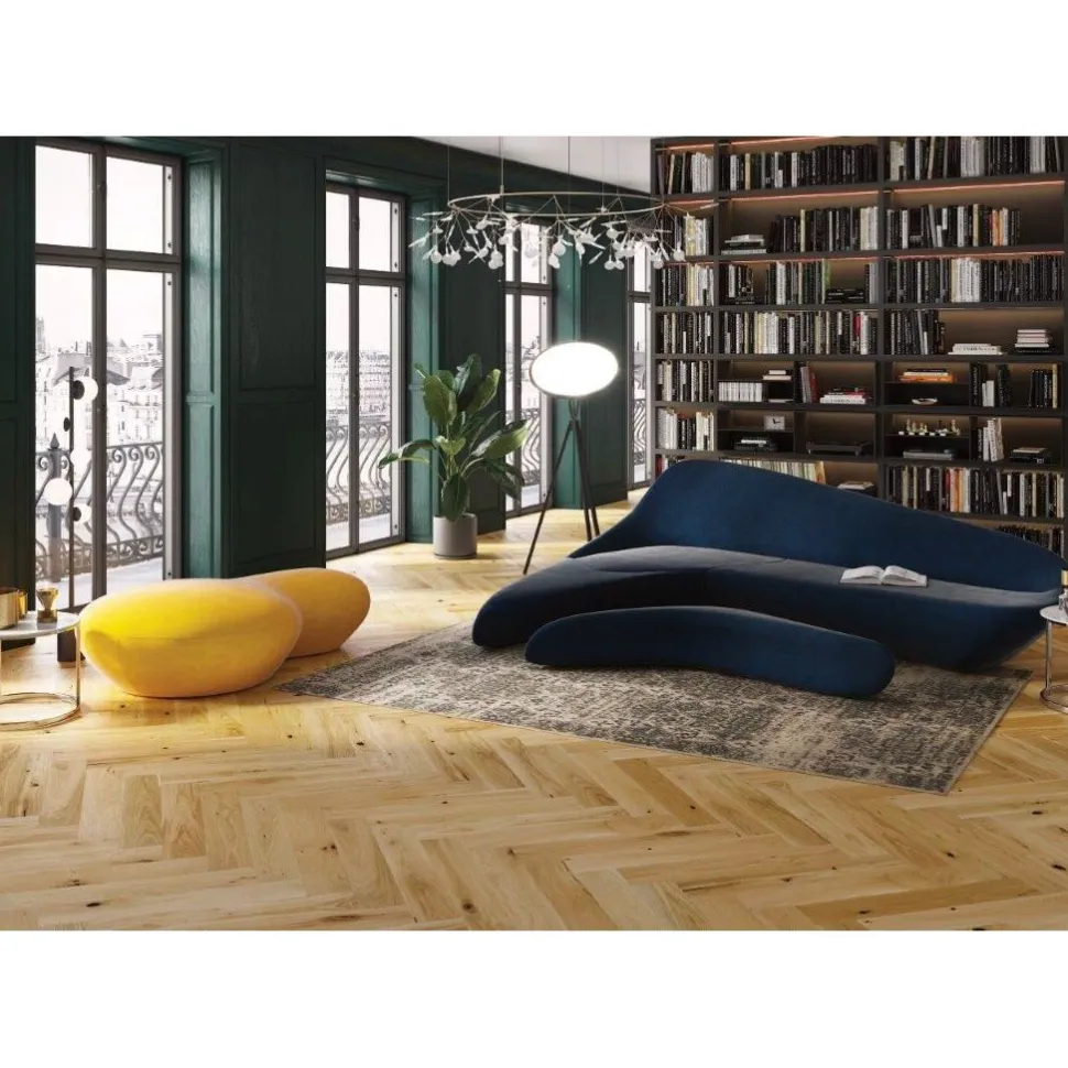 Kalanruotoparketti DomusFlooring Tammi Belmonte HB 14x130x725 mm