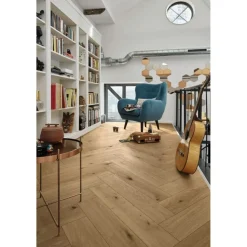 Kalanruotoparketti Meister PS500 Authentic Off-White Oak, ultramattalakattu, harjattu