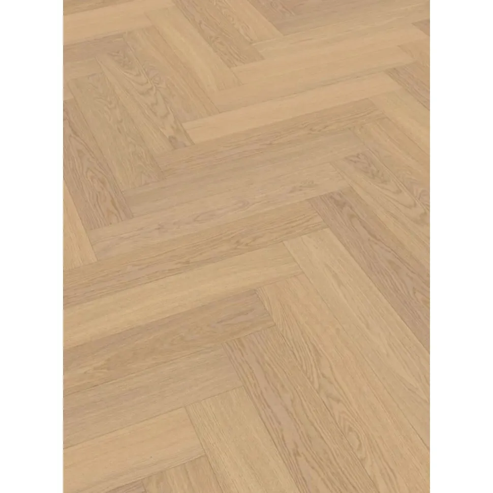 Kalanruotoparketti Meister PS500 Authentic Off-White Oak, ultramattalakattu, harjattu