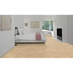 Kalanruotovinyyli Kährs Sensation Herringbone Vision, KL34, kosteudenkestävä, integroitu askeläänieriste