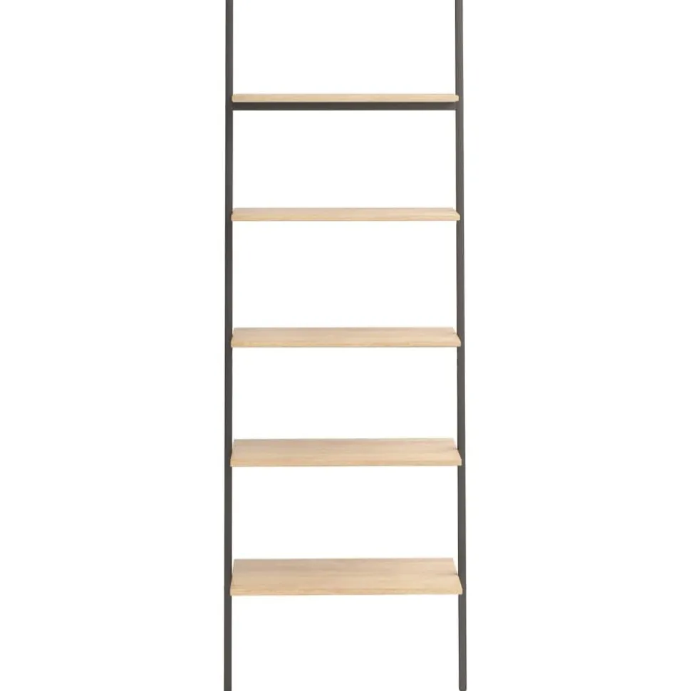 Kalteva hylly, 64x34x116-186cm, eri kokoja ja värejä