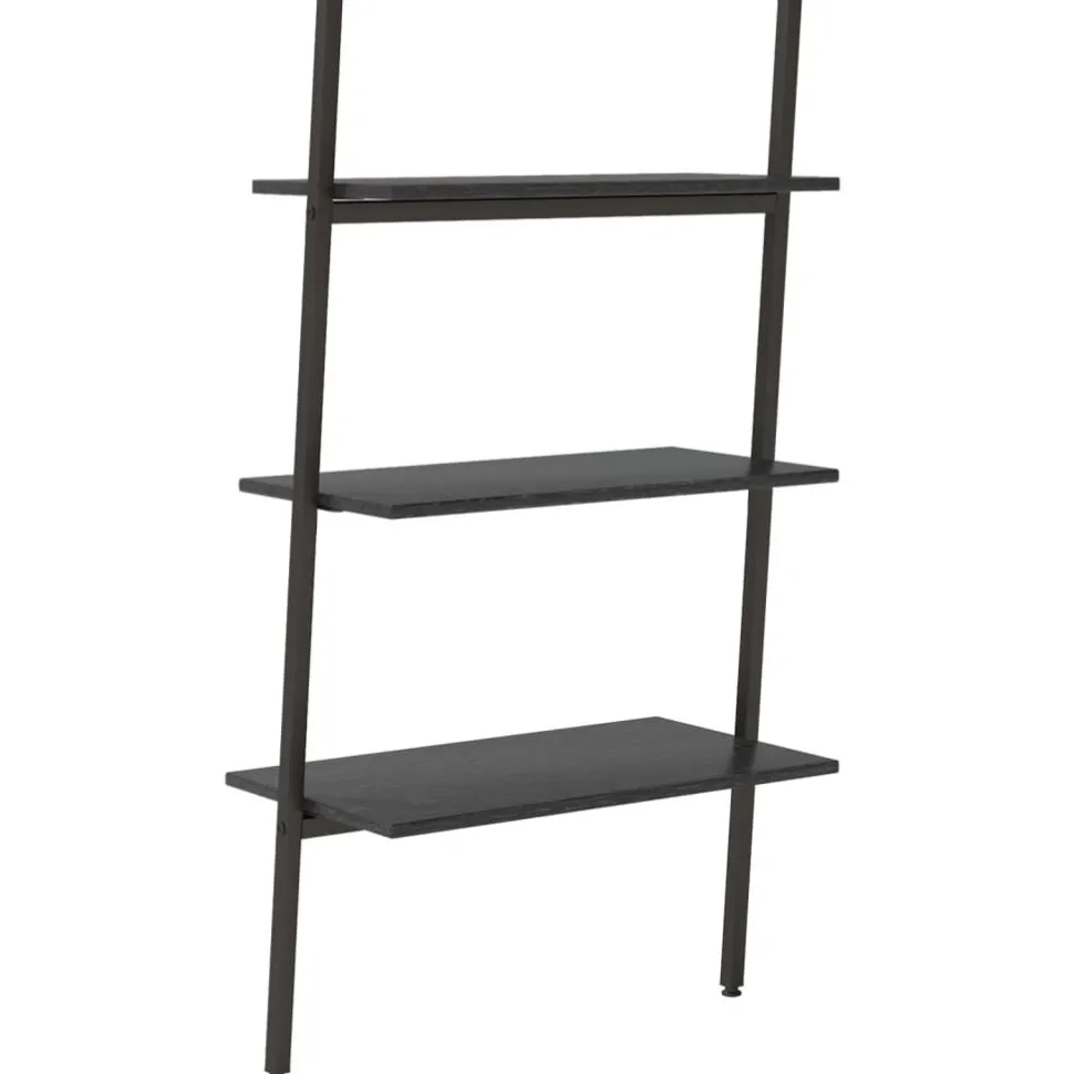 Kalteva hylly, 64x34x116-186cm, eri kokoja ja värejä