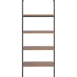Kalteva hylly, 64x34x120-185cm, eri kokoja ja värejä