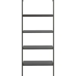 Kalteva hylly, 64x34x120-185cm, eri kokoja ja värejä