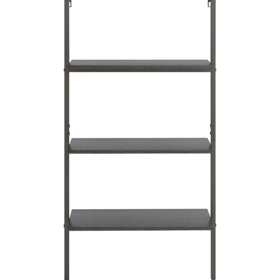 Kalteva hylly, 64x34x120-185cm, eri kokoja ja värejä