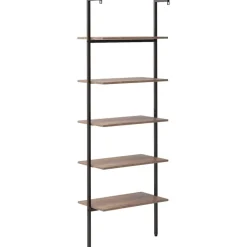 Kalteva hylly, 64x34x120-185cm, eri kokoja ja värejä