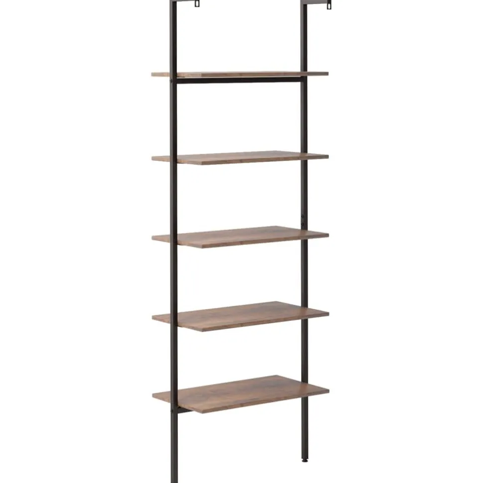 Kalteva hylly, 64x34x120-185cm, eri kokoja ja värejä