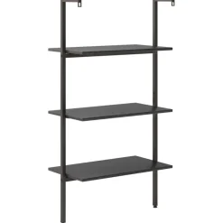 Kalteva hylly, 64x34x120-185cm, eri kokoja ja värejä