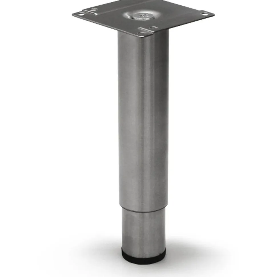 Kalustejalka Grip Rim 130-240 mm harjattu ruostumaton teräs