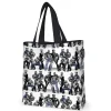 Kangaskassi Finlayson Tom Of Finland Blue Squad, 45x42cm, musta/sininen