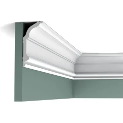Kattolista Orac Decor C339 64x141x2000 mm polyuretaani valkoinen