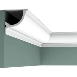 Kattolista Orac Decor C902 103x103x2000 mm polyuretaani valkoinen