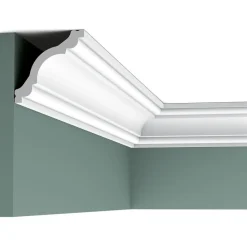 Kattolista Orac Decor CX123 80x80x2000 mm polystyreeni valkoinen