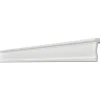 Kattolista Lundbergs Filippa 57x2000mm valkoinen