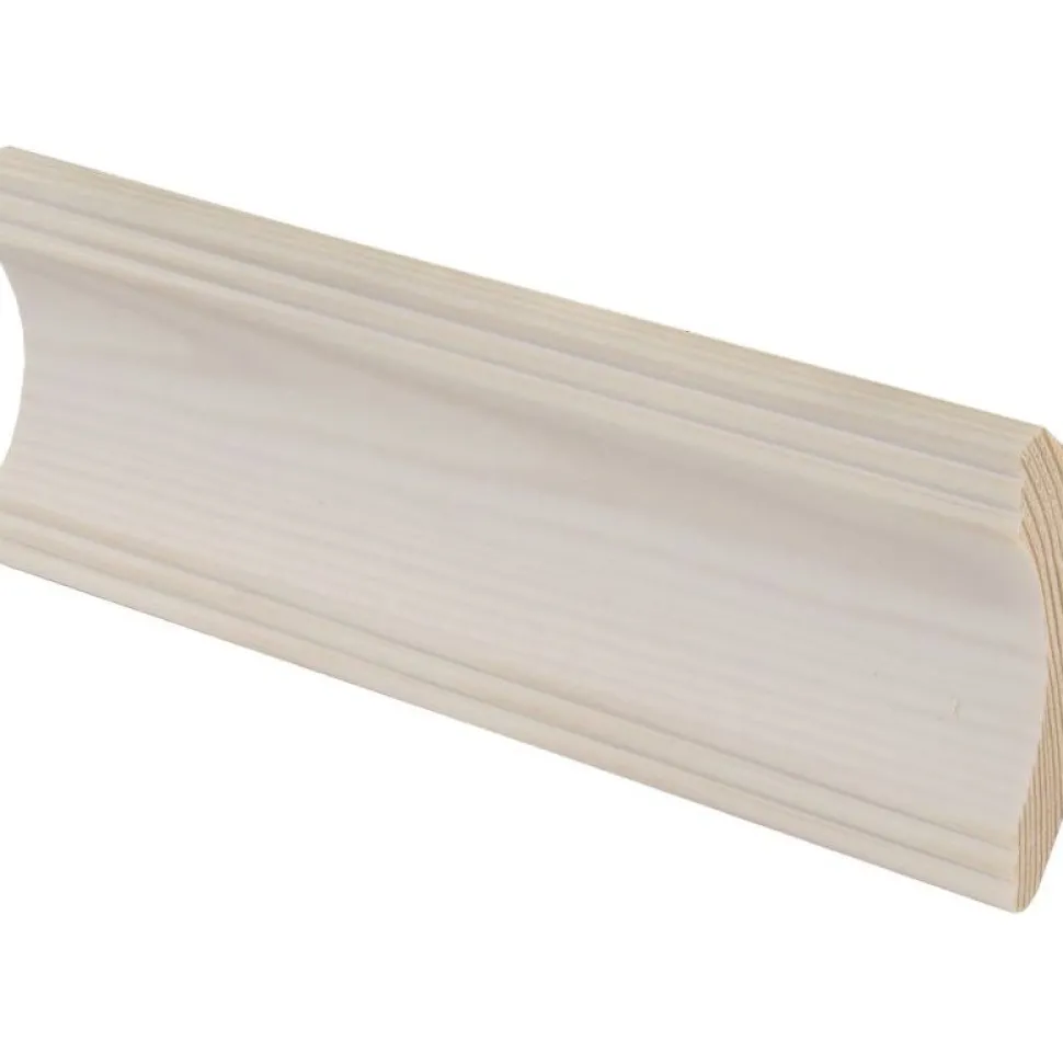 Kattolista Maler Smart Aura 42x42x3300mm mänty valkolakattu