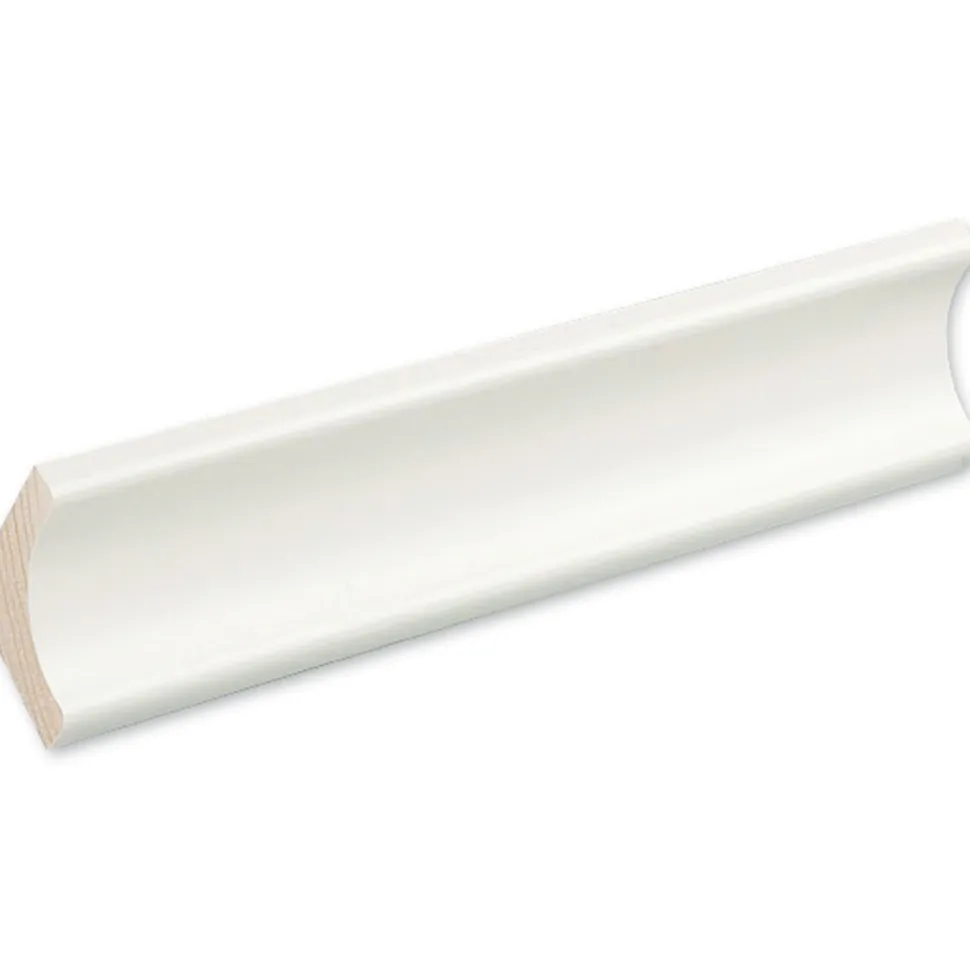 Kattolista Siparila Kiille 15x44x3600 mm puhtaanvalkoinen 10 kpl/pak