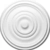 Kattorosetti Orac Decor R09 Ø485 mm polyuretaani valkoinen