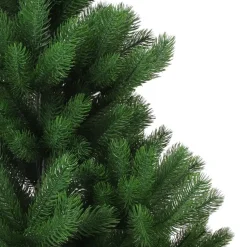Kaukasianpihta tekojoulukuusi LED-valot ja pallot eri kokoja ja värejä