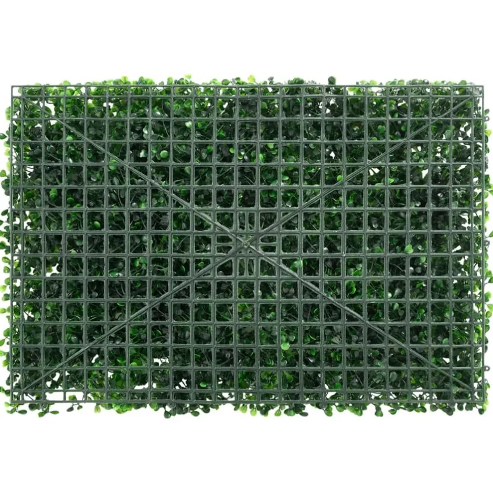 Keinotekoinen kasviaita 24 kpl vihreä 40x60 cm (66649)