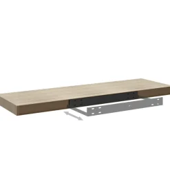 Kelluva seinähylly tammi 80x23,5x3,8 cm mdf