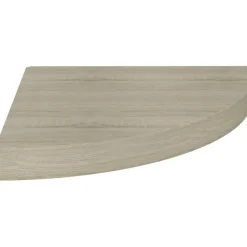 Kelluvat kulmahyllyt 4 kpl tammi 35x35x3,8 cm mdf