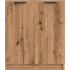 Kenkäkaappi artesaani tammi 59x35x70 cm tekninen puu (56990)