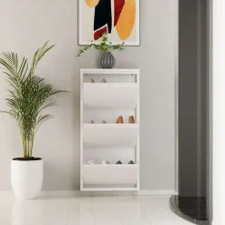 Kenkäkaappi Linento Furniture 3 Piece Metal, 50x103cm