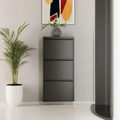 Kenkäkaappi Linento Furniture 3 Piece Metal, 50x103cm