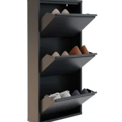 Kenkäkaappi Linento Furniture 3 Piece Metal, 50x103cm