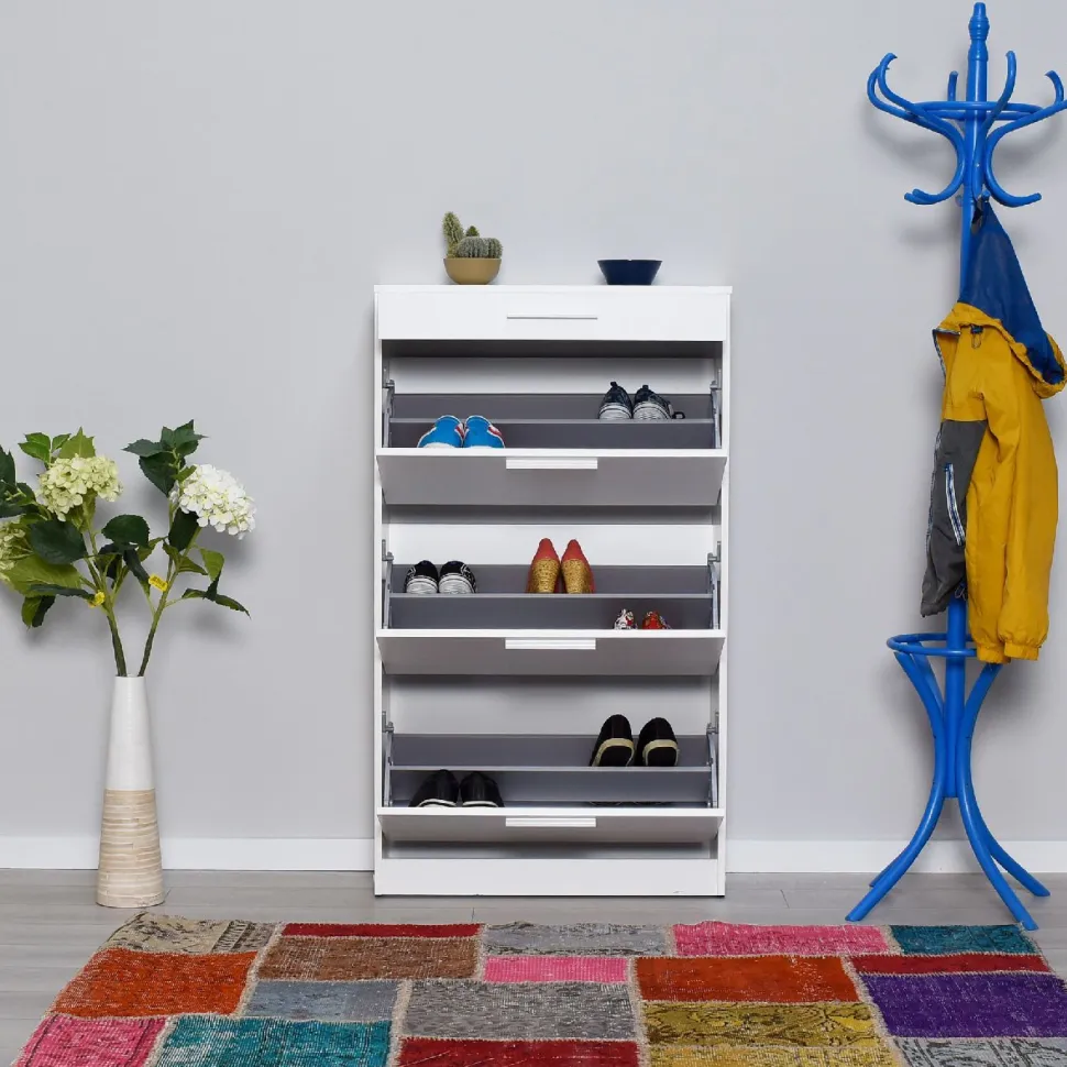 Kenkäkaappi Linento Furniture SHC-431, eri värejä