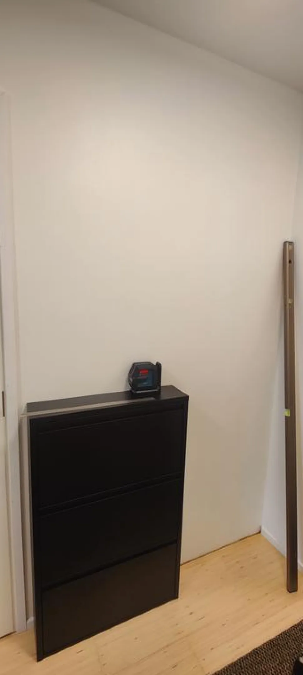 Kenkäkaappi Venture Home Bonito, 60x103cm, musta