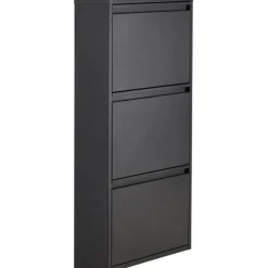 Kenkäkaappi Venture Home Bonito, 60x103cm, musta