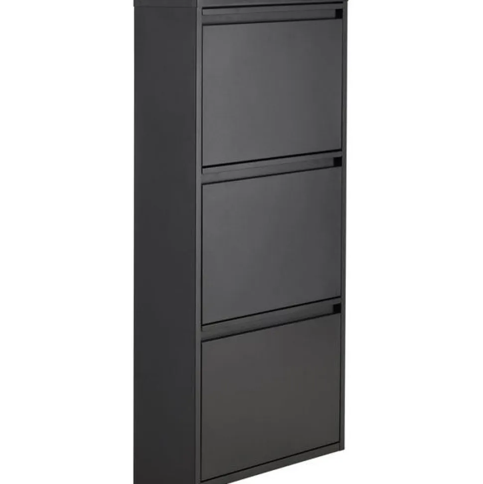 Kenkäkaappi Venture Home Bonito, 60x103cm, musta