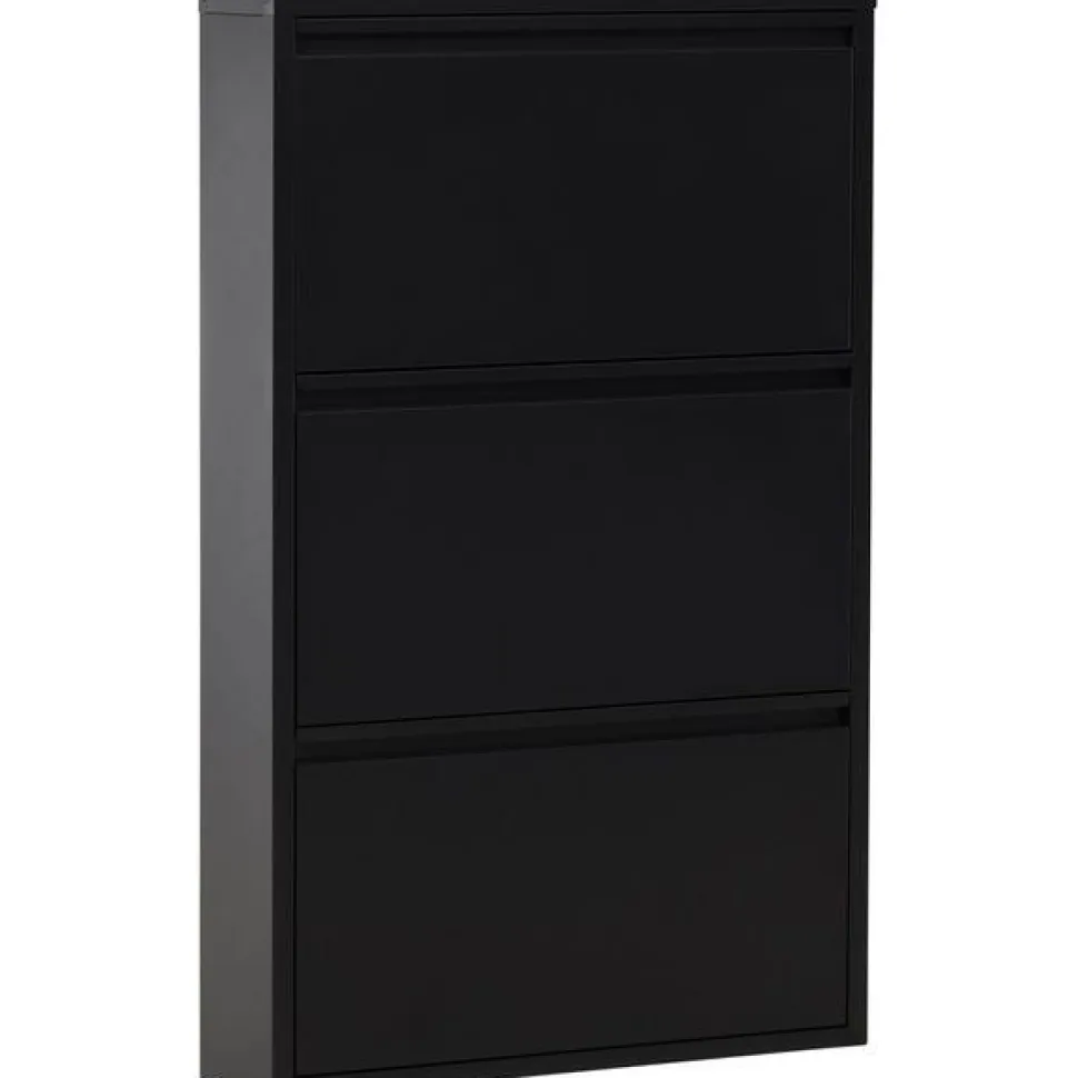 Kenkäkaappi Venture Home Bonito, 60x103cm, musta