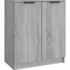 Kenkäteline harmaa Sonoma 59x35x70 cm tekninen puu (17103)