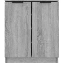 Kenkäteline harmaa Sonoma 59x35x70 cm tekninen puu (17103)