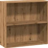 Kirjahylly artesaani tammi 80x30x77 cm tekninen puu (57930)