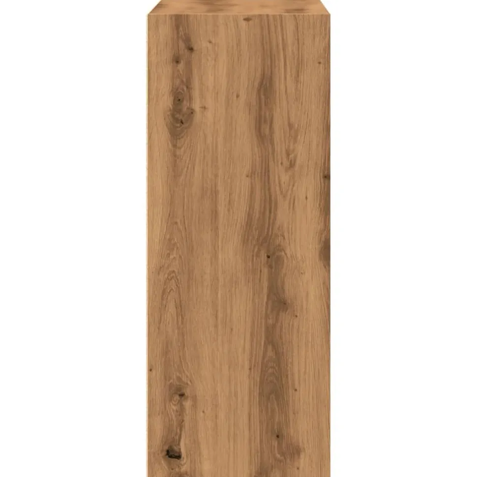 Kirjahylly artesaani tammi 80x30x77 cm tekninen puu (57930)