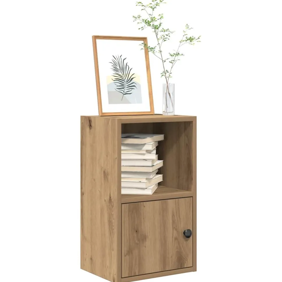 Kirjahylly artesaani tammi 31x24x52 cm tekninen puu (60327)