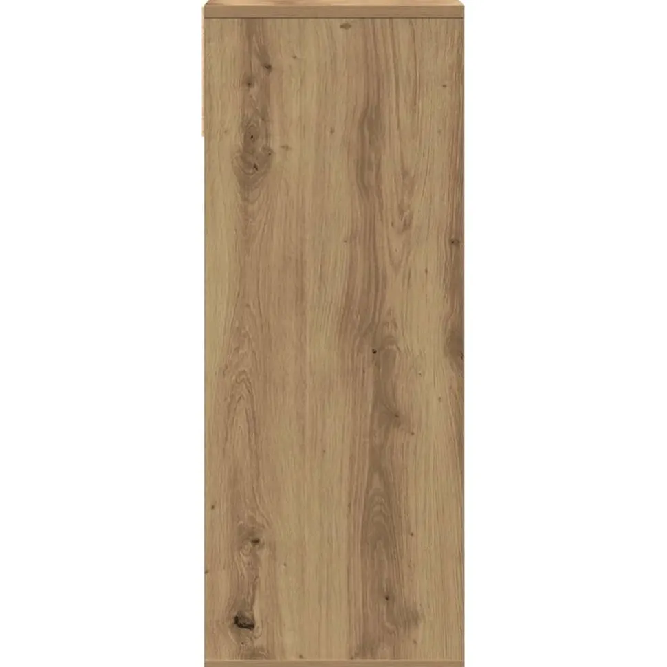 Kirjahylly artesaani tammi 34x31x80 cm tekninen puu (60282)