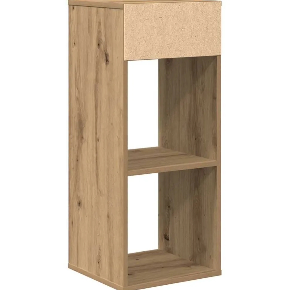 Kirjahylly artesaani tammi 34x31x80 cm tekninen puu (60282)
