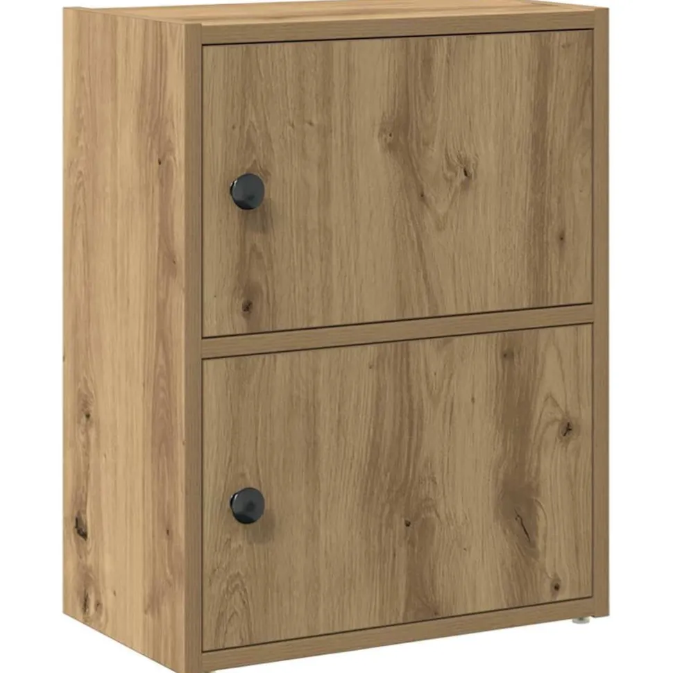 Kirjahylly artesaani tammi 40x24x52 cm tekninen puu (60363)