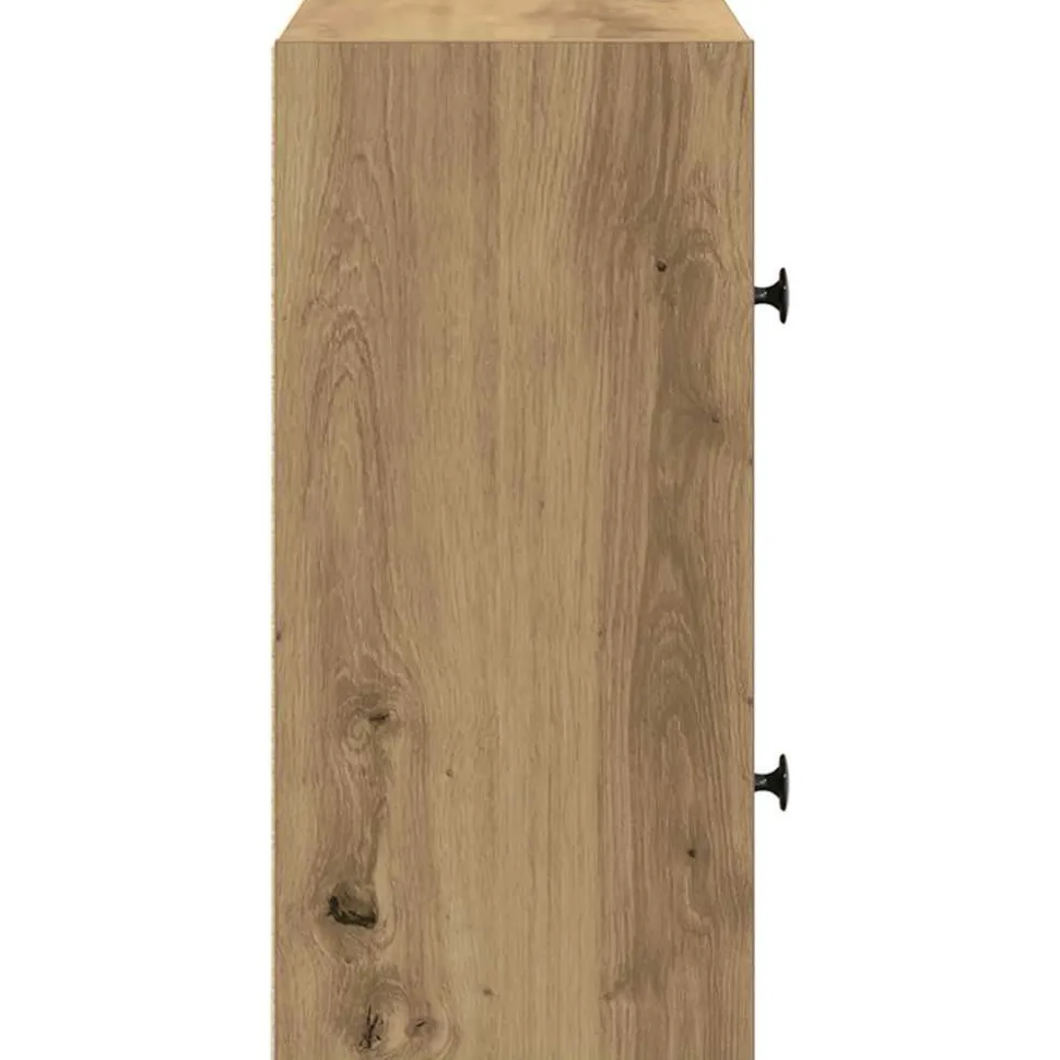 Kirjahylly artesaani tammi 40x24x52 cm tekninen puu (60363)