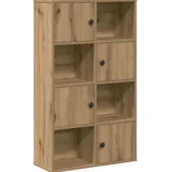Kirjahylly artesaani tammi 60x24x101,5 cm tekninen puu (60399)